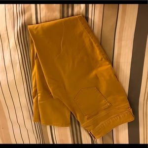 Maurice’s mustard yellow skinny jeans
